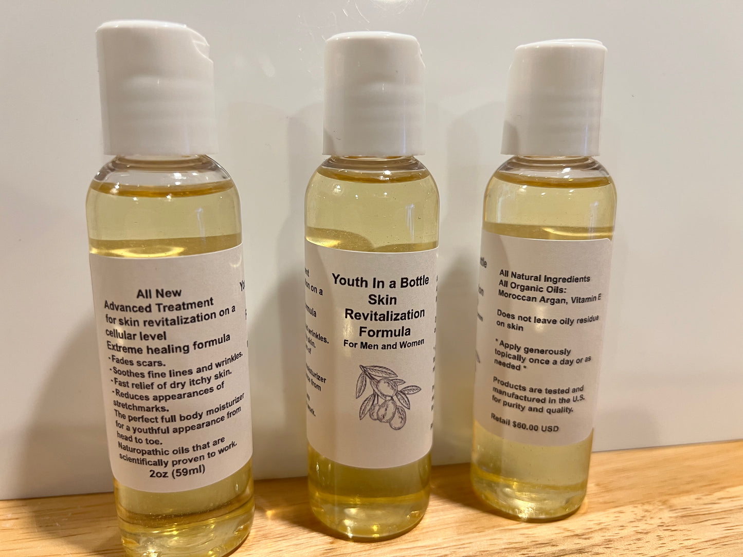 Youth In A Bottle Skin Revitalization Formula